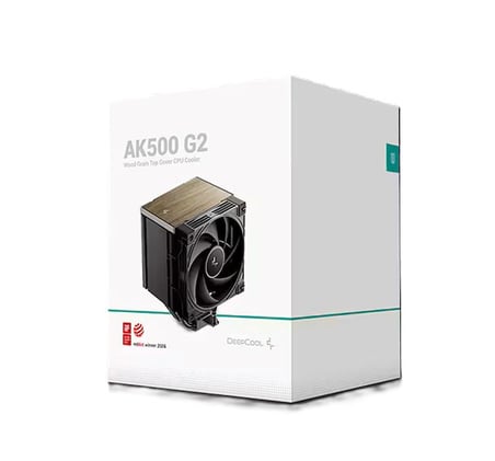 DeepCool AK500 G2 120mm İşlemci Soğutucu Wood Grain