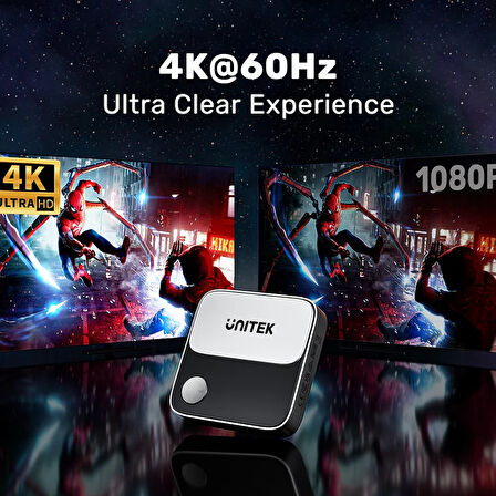UNITEK WIRELESS 4K&60Hz KABLOSUZ GÖRÜNTÜ AKTARICI (V1162B01)