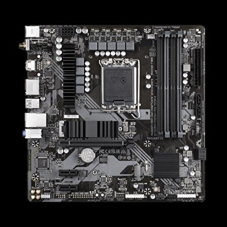 Intel® Socket LGA 1700:Support 13th and 12th Gen Series Processors