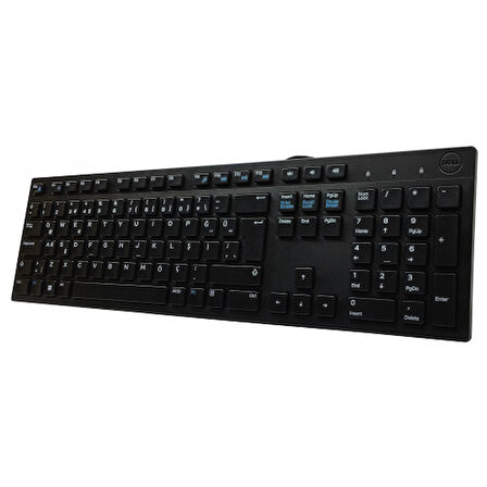  KB216-BK-TUR, Siyah, USB Kablolu, Türkçe Q, Multimedya KLAVYE
