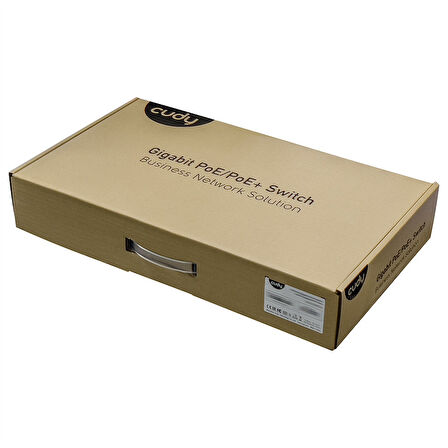 GS1020PS2 16 Port 10/100/1000Mbps 2*SFP VLAN&Extend 200W 19" Rock-Mount POE+ Ethernet Switch