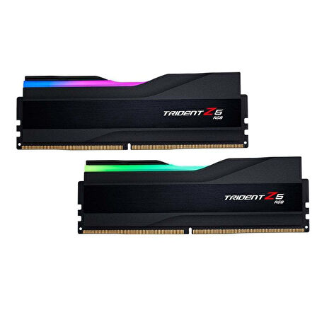  Trident Z5 RGB Siyah DDR5-6000Mhz CL30 32GB (2x16GB) DUAL (30-40-40-96) 1.35V