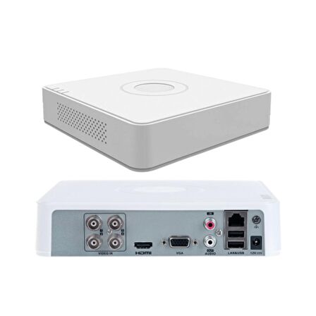 Hikvision DS-7104HQHI-K1 4 Kanal DVR Kayıt Cihazı