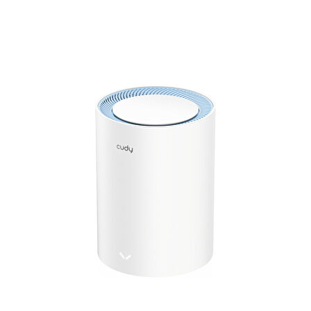 M1200 1-Pack AC1200Mbps 2.4GHz/5GHz AP/RE/WISP MU-MIMO Kablosuz Tekli Mesh Wi-Fi Sistemi