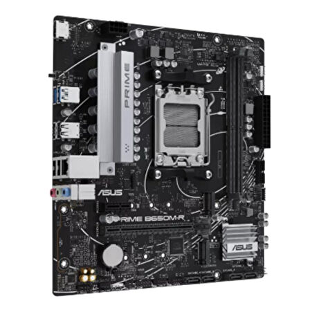  PRIME B650M-R DDR5 7200MHZ 1XHDMI 2XM.2 USB3.2 MATX AM5 (AMD AM5 7000 SERİLİ İŞLEMCİ UYUMLU)