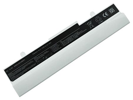  Asus Eee Pc 1001HA, 1005HA, 1101HA Notebook Bataryası - Beyaz - 6 Cell
