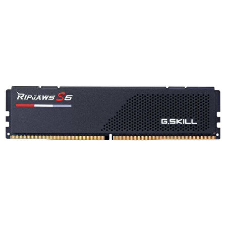  Ripjaws S5 Siyah DDR5-6000Mhz CL36 64GB (2X32GB) DUAL (36-36-36-96) 1.35V
