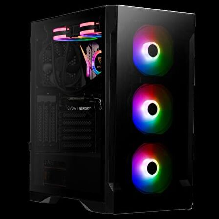 GAMDIAS TALOS E2 Elite, 600W, Tempered Glass, ARGB, ATX GAMING KASA