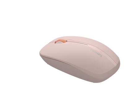 Philips SPK7418P Mouse 2.4 GHz Bluetooth Pembe Optik