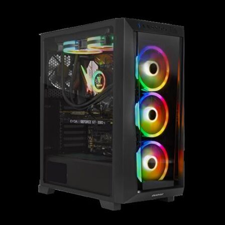 GAMDIAS TALOS M1 Elite, FSP 1600W Power Supply, Tempered Glass, ARGB, ATX, Professional GAMING KASA