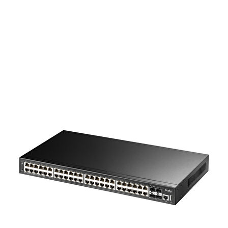  GS5048S4 48 Port Gigabit 4*10G SFP+ 1*RJ45&USB 19" Rock-Mount Çelik Layer3 Yönetilebilir Switch