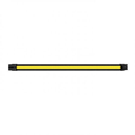  ttmod sarı/siyah power supply sleeved kablo seti (16 awg)
