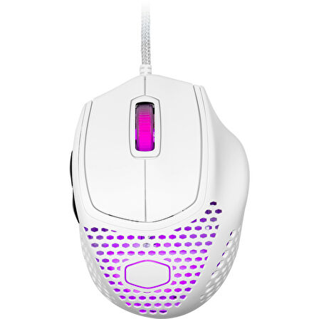 CM MasterMouse MM720 RGB Ultra Hafif 49gr Mat Beyaz Optik Profesyonel Oyuncu Faresi