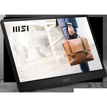 MSI 15.6 PRO MP161 E2 1920x1080 (FHD) 16:9 FLAT IPS 60HZ 4MS ADAPTIVE-SYNC PORTATIF MONITOR