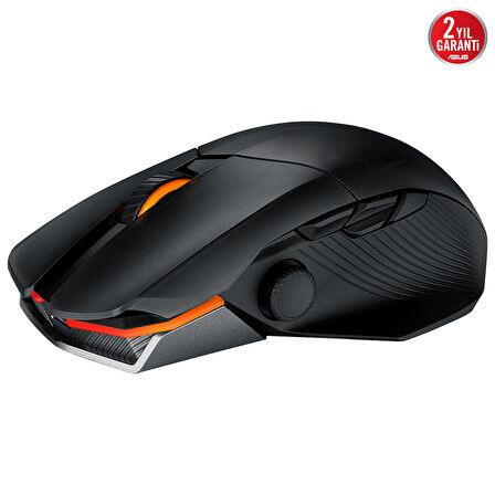  ROG CHAKRAM X RGB YAN JOYSTICK ÜÇ MODLU BAĞLANTI KABLOLU/2.4GHZ/BLUETOOTH 36000 DPI PROGRAMLANABİLİR 11 TUŞ SENSÖR VİDASIZ MANYETİK TUŞLAR VE KAPAK AURA SYNC