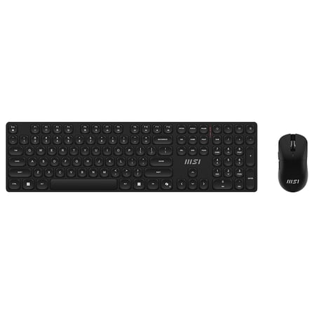 MSI Forge K210 W Klavye ve Fare Seti Siyah USB