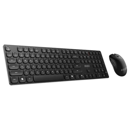 MSI Forge K210 W Klavye ve Fare Seti Siyah USB