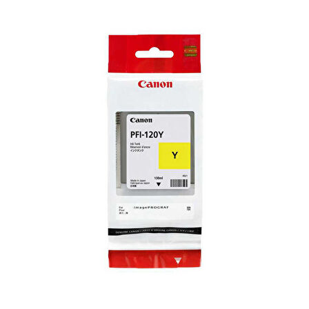  2888C001 PFI-120 Sarı Orjinal Kartuş