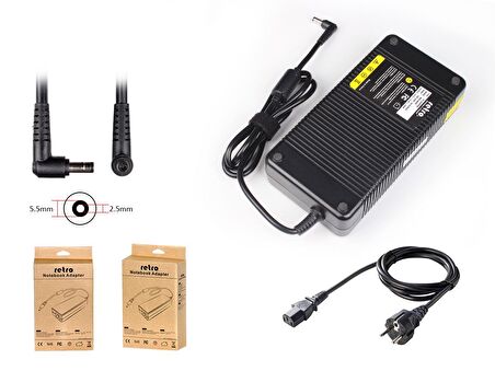  MSI 19.5V 12.2A 240W Notebook Adaptör RNA-MS03