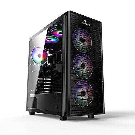  gb-x51 usb 3.0 mesh 6xrgb fanlı kasa (psu yok)