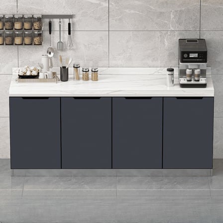ADA746716 Modern Metal Gri Konsol