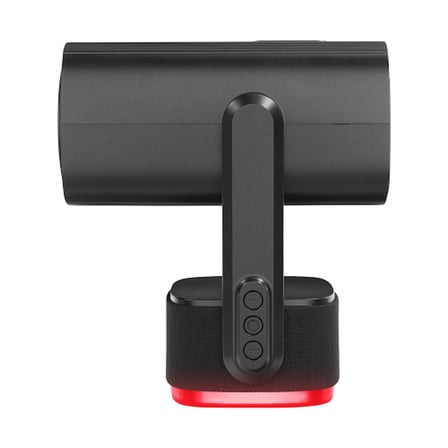 PJ08, Siyah, 150 LED Lümen, 1280x720, 1xHDMI, 1xUSB, WiFi, Bluetooth, 30.000 Saat Led Ömrü, 6W Speaker, 5200mAh Batarya, Taşınabilir, Android 11, 4K Destekli Projeksiyon Cihazı