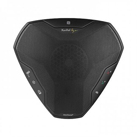 KONFTEL EGO Siyah 1000mAh BT/USB/AUX/LED Panelli Speaker Hoparlör Konferans  Tipi