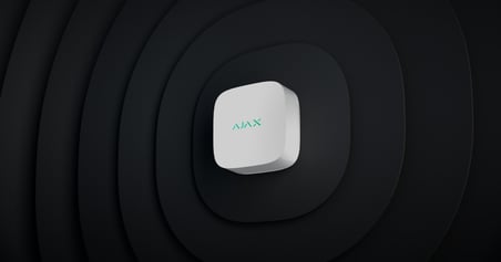 Ajax CO2, Sıcaklık ve Nem Dedektörü Beyaz
