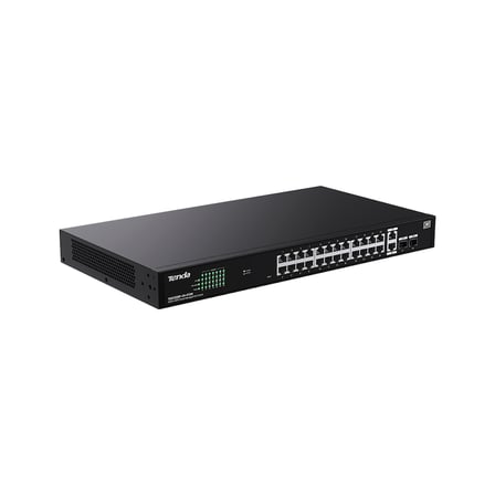 Tenda TEG2226P-24-410W 26 Port Cloud Managed PoE Switch 370W Metal Gövde