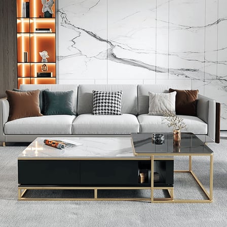SHP65089 Modern MDF Dikdörtgen Sehpa