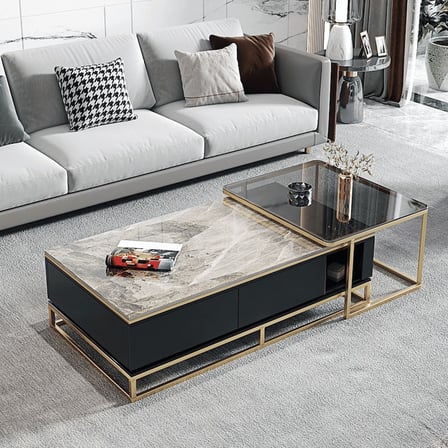 SHP65089 Modern MDF Dikdörtgen Sehpa
