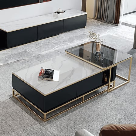 SHP65089 Modern MDF Dikdörtgen Sehpa