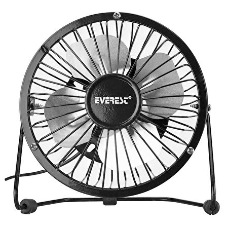  EFN-482 MASAÜSTÜ SİYAH METAL USB FAN
