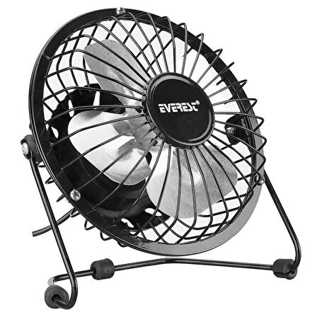  EFN-482 MASAÜSTÜ SİYAH METAL USB FAN