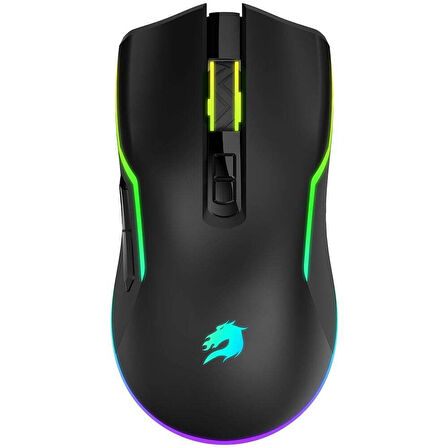  M18 Inferno 2.4ghz Kablosuz RGB Aydınlatmalı Siyah Profesyonel Gaming Mouse