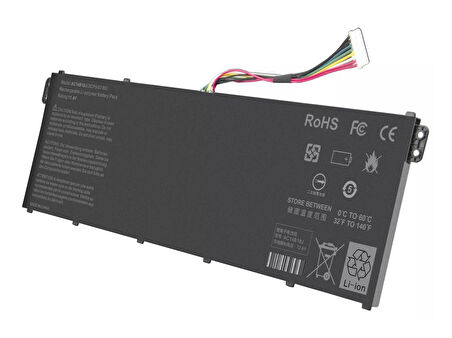  Acer Aspire ES1-331, ES1-531, AC14B18J 3-Cell Notebook Bataryası