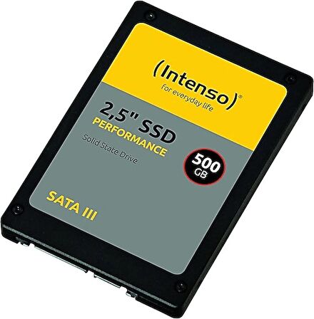 INTENSO SSD - 3814440 - 2,5" SSD SATA III 500GB Performance