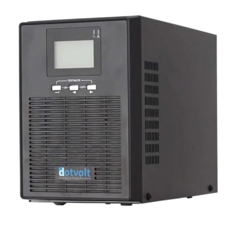 Dotvolt MN PLUS UPS Online 1 KVA 1/1 Faz 2x12v 9AH Akü