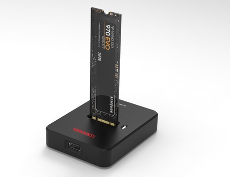 Codegen CDG-DOC-202 M.2 NVMe-NGFF SSD Docking Station Siyah SSD Kutusu