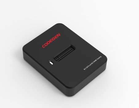 Codegen CDG-DOC-202 M.2 NVMe-NGFF SSD Docking Station Siyah SSD Kutusu