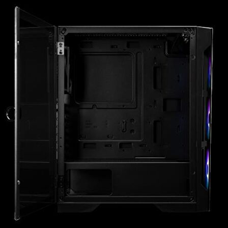 GAMDIAS TALOS E2 Elite, 500W, Tempered Glass, ARGB, ATX GAMING KASA