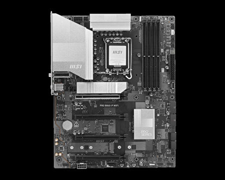 MB PRO B860-P WIFI SOKET 1851 DDR5 8600MHZ(OC) 3xM.2 1x TB4 HDMI DISPLAY 5G LAN WIFI 7 ATX