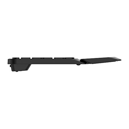 PHILIPS SPT6607B, Siyah, Türkçe Q, 2.4Ghz ve Bluetooth Kablosuz, Bilek Destekli, Multimedya Klavye Mouse Set