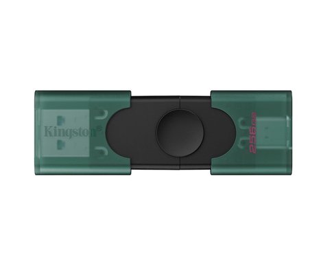 Kingston DataTraveler Duo 256 GB USB 3.2 Çift Girişli USB Bellek