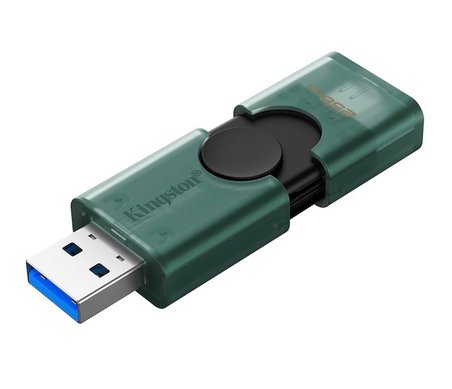Kingston DataTraveler Duo 256 GB USB 3.2 Çift Girişli USB Bellek