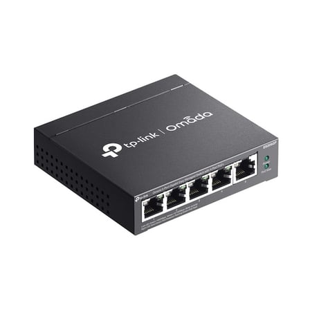 TP-Link Omada ES205GP 5 Port Gigabit PoE Switch Siyah