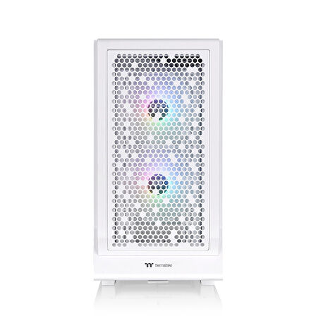  Ceres330 Beyaz TG 2x14cm ARGB Fanlı, Mesh, Back-Connect Anakart Destekli MidTower Kasası