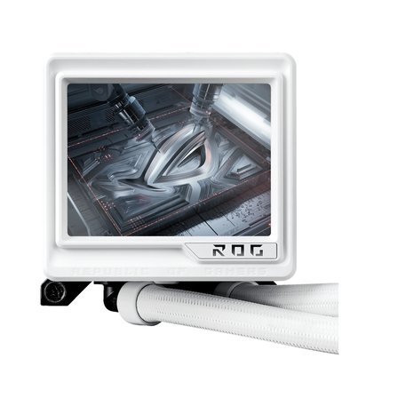  ROG RYUJIN III 360 ARGB EXTREME WHITE SIVI SOĞUTUCU ASETEK EMMA GEN8 V2 POMPA YÜKSEK HAVA AKIŞI VE STATİK BASINÇ İÇİN MANYETİK ARGB FANLAR 3.5INC LCD DONANIM TAKİBİ VE ÖZEL GIFLER