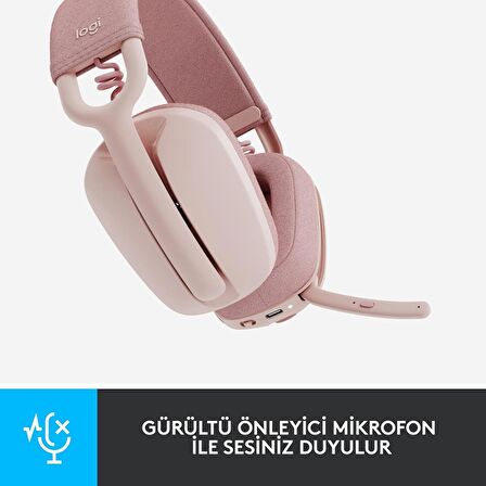 Zone Vibe 100 pembe Kablosuz bilgisayar Kulaklığı.