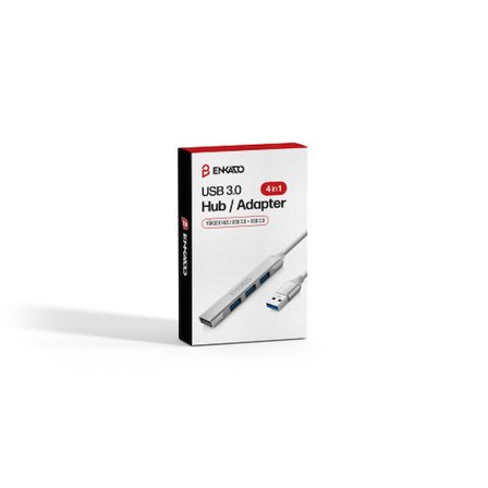 Codegen EKD-UH60 USB Hub Gümüş 4 Port Kablolu